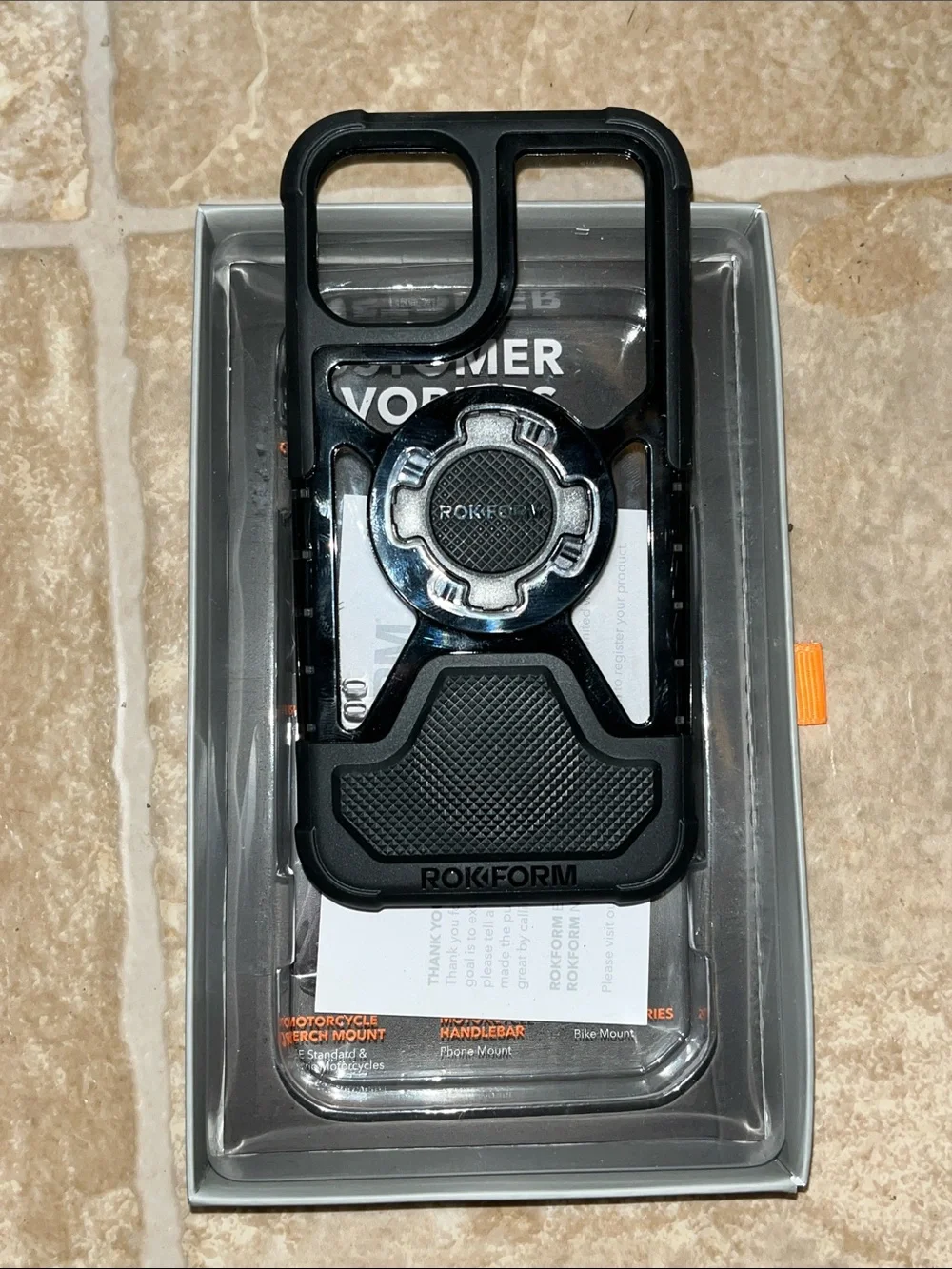 NWOT Rokform Crystal Magnetic Phone Case for iPhone 12 Mini - Black